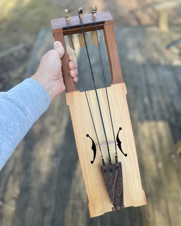 Bowed Lyre (Jouhikko), Soprano — Mahogany/Pine